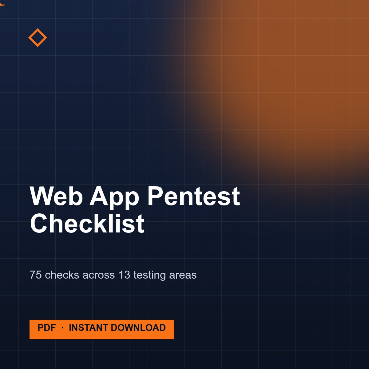 Web Application Penetration Testing Checklist cover